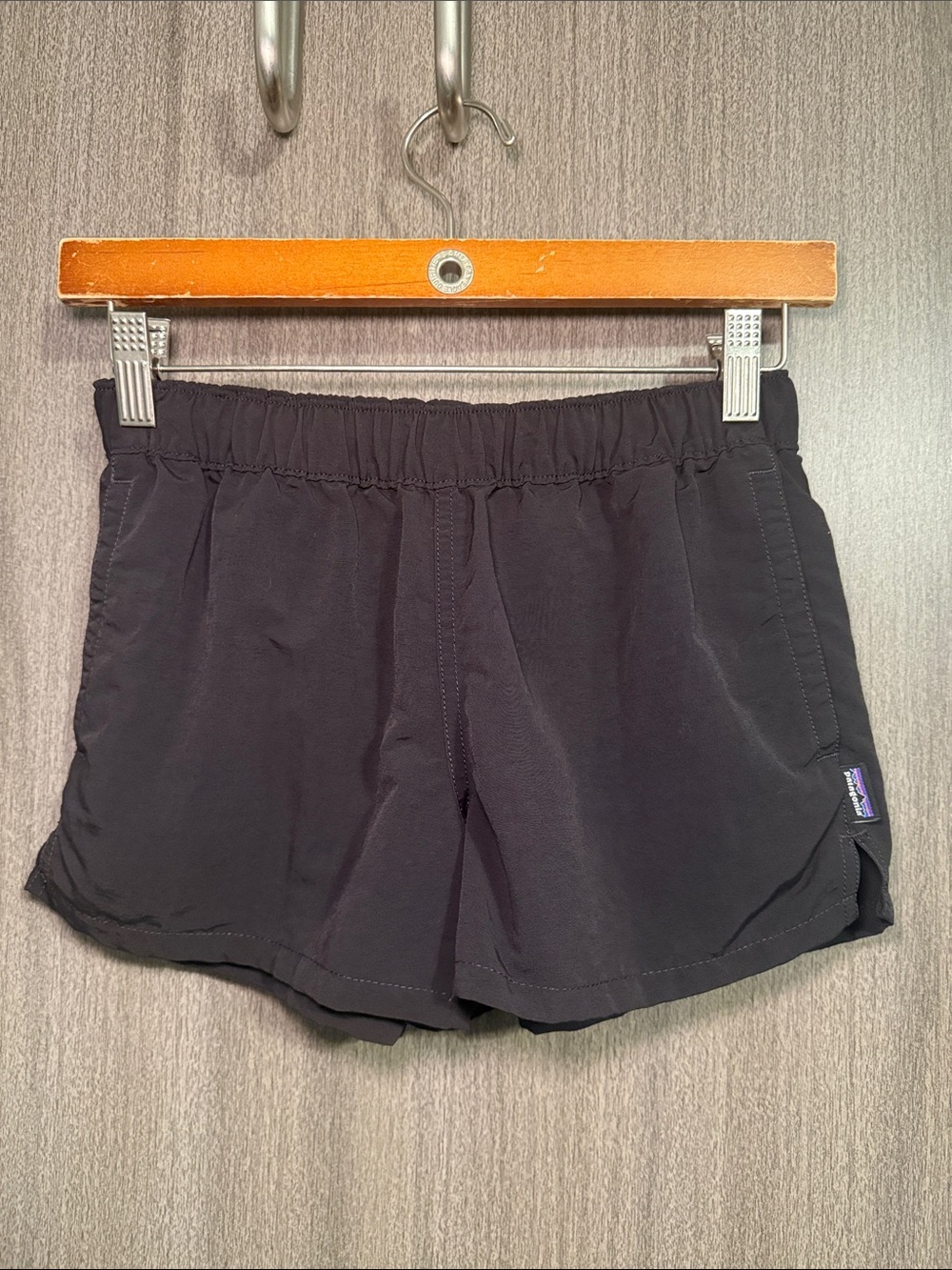 Patagonia Women's Black Barely Baggies Athletic Shorts Size XS NWOT